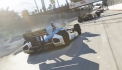 GSR IndyCar Round 1: InsayneHyena narrowly avoids the carnage and escapes without damage.(Photo by xA7XNiGHTMAREx)